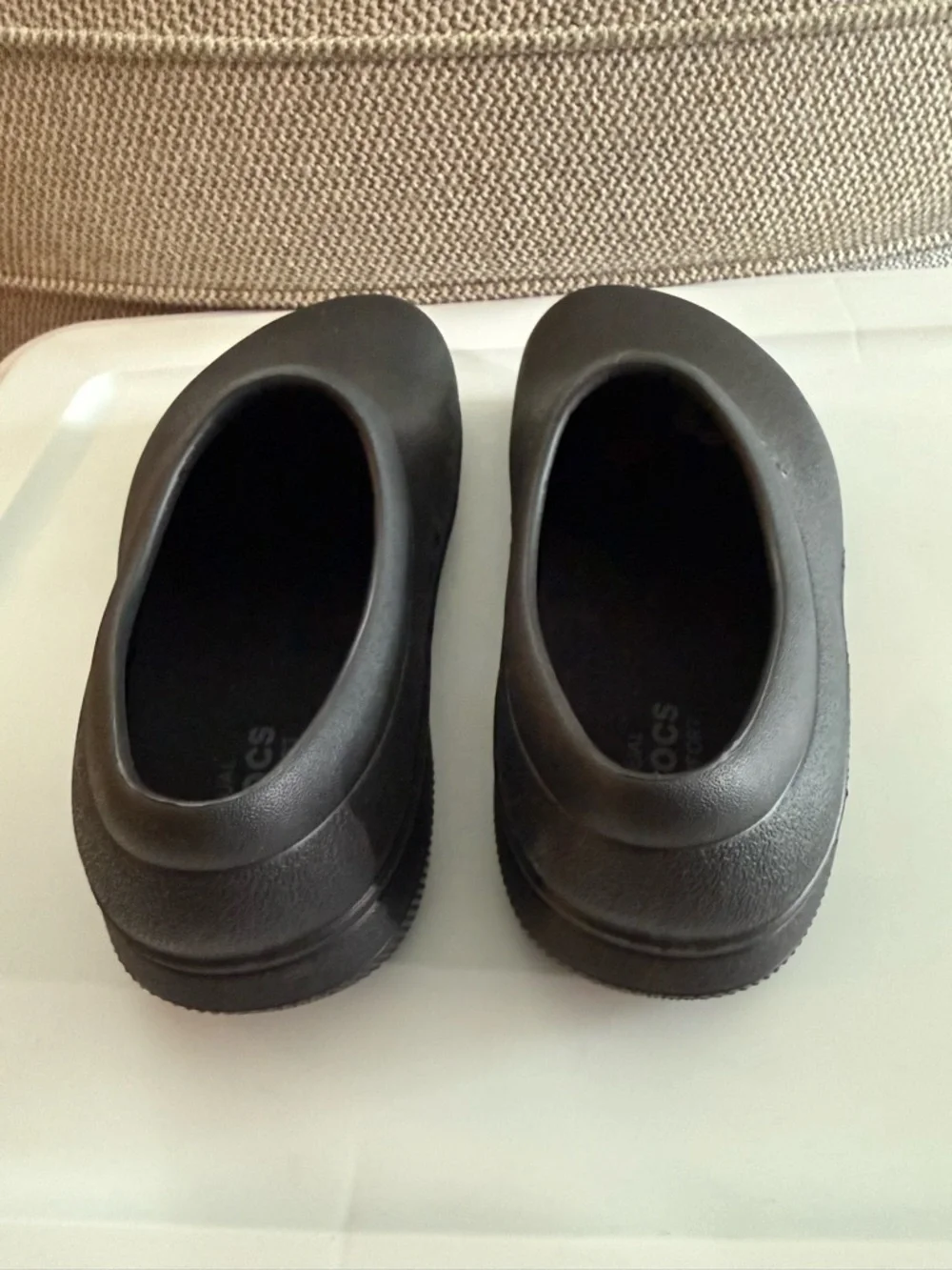 Black Work-safe Crocs - Picture 3 of 4